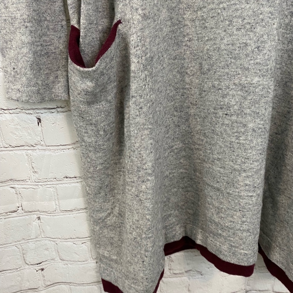 Anthropologie Sparrow Gray Cowl Neck Sweater Dress size XS NWT - Picture 5 of 8